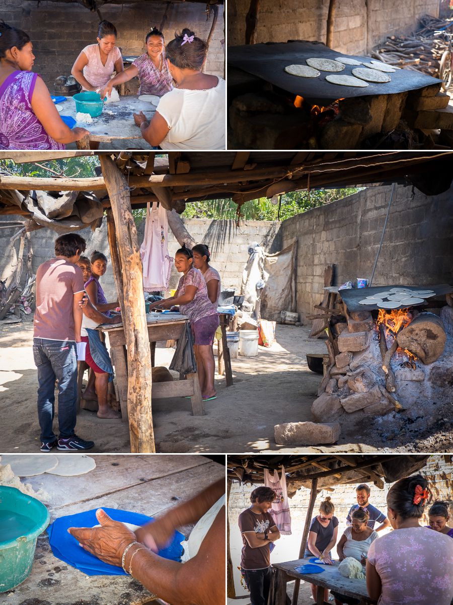 NicaAsi Cooking Workshop making tortillas