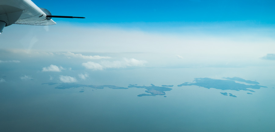 aerial view solentiname