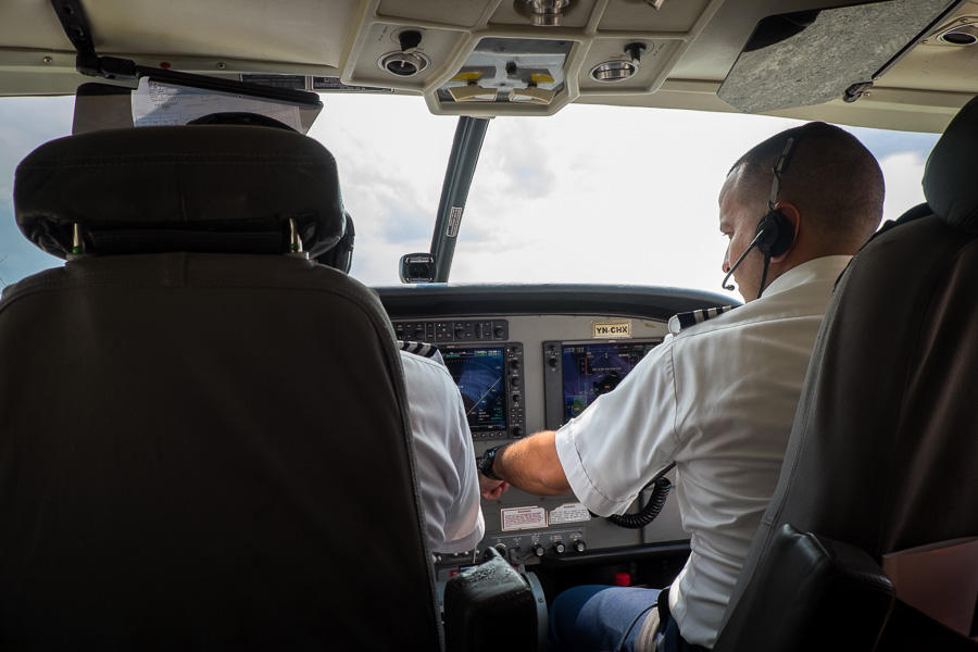 La Costeña cockpit