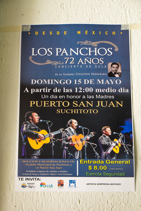 Los Panchos concert suchitoto