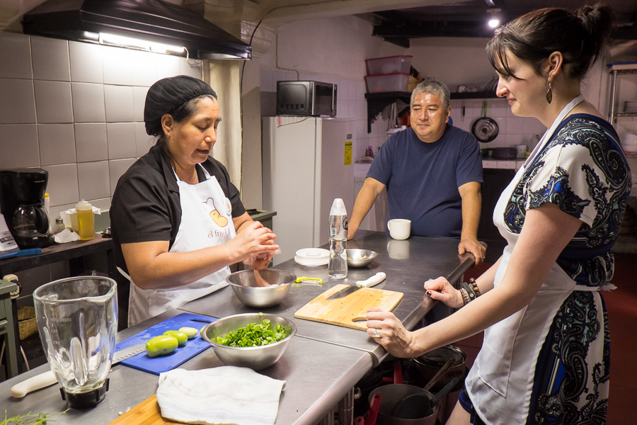 El Frijol Feliz cooking workshop - Antigua, Guatemal