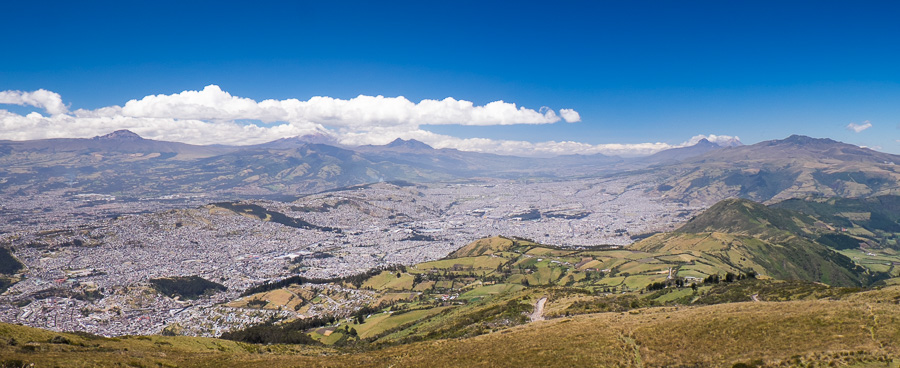 Quito teleférico view