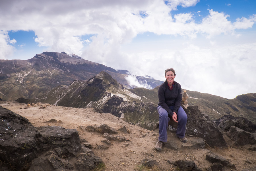 Volcán Pichincha summit