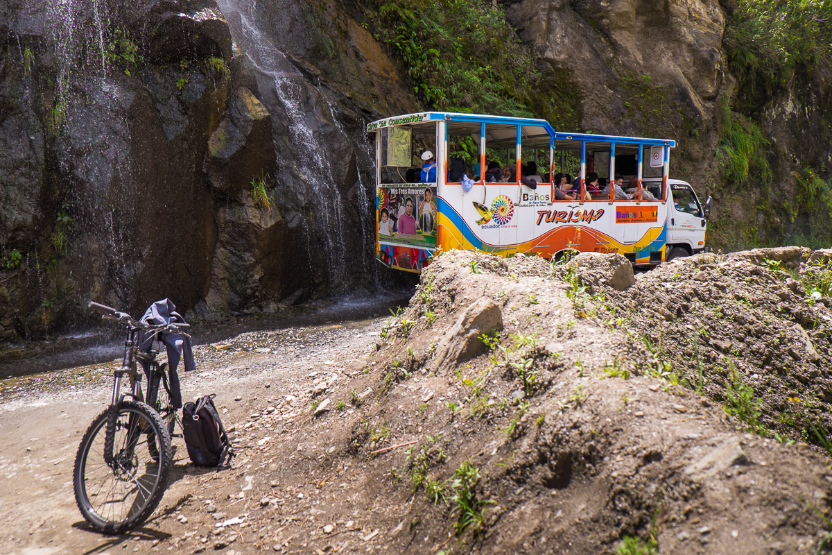 Ruta de cascadas - Baños, Ecuador