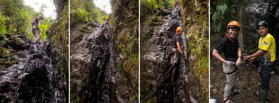 canyoning Mindo Ecuador