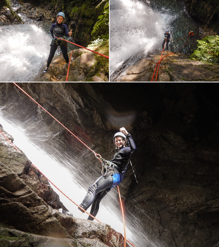 Canyoning Baños Ecuador