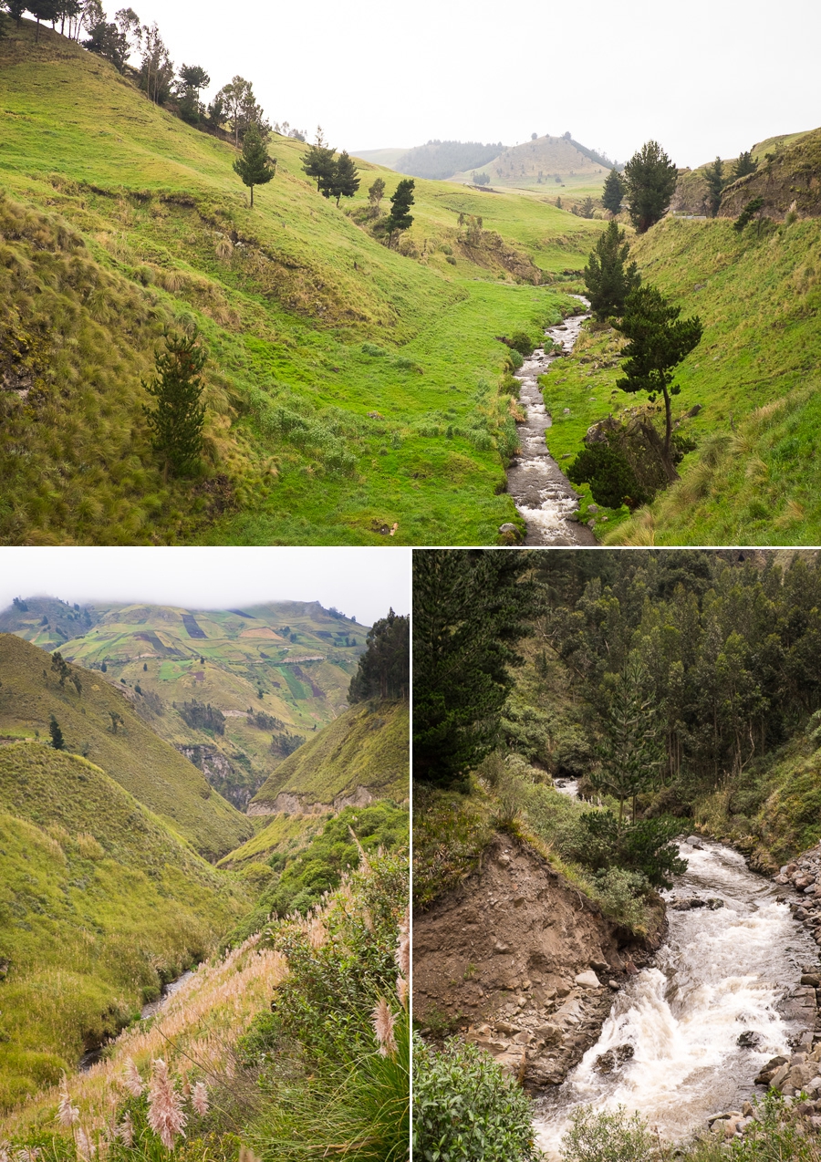 Carretera Vía Flores - mountainbiking Ecuador