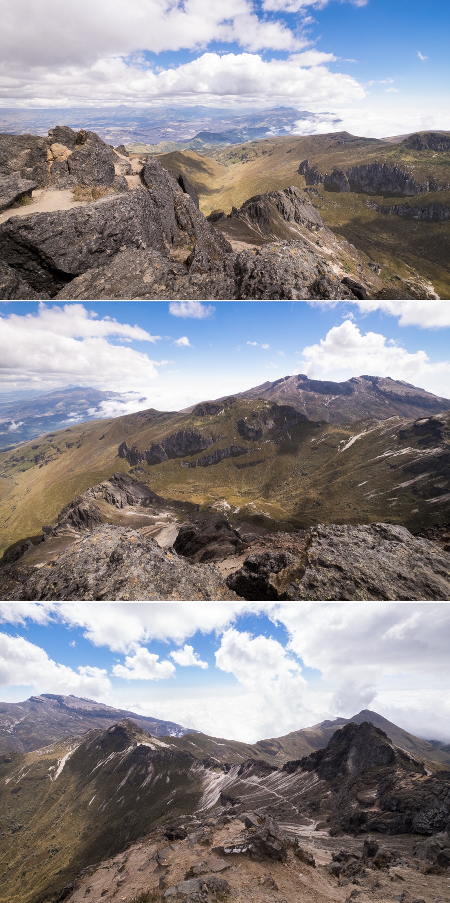 Volcán Pichincha summit views