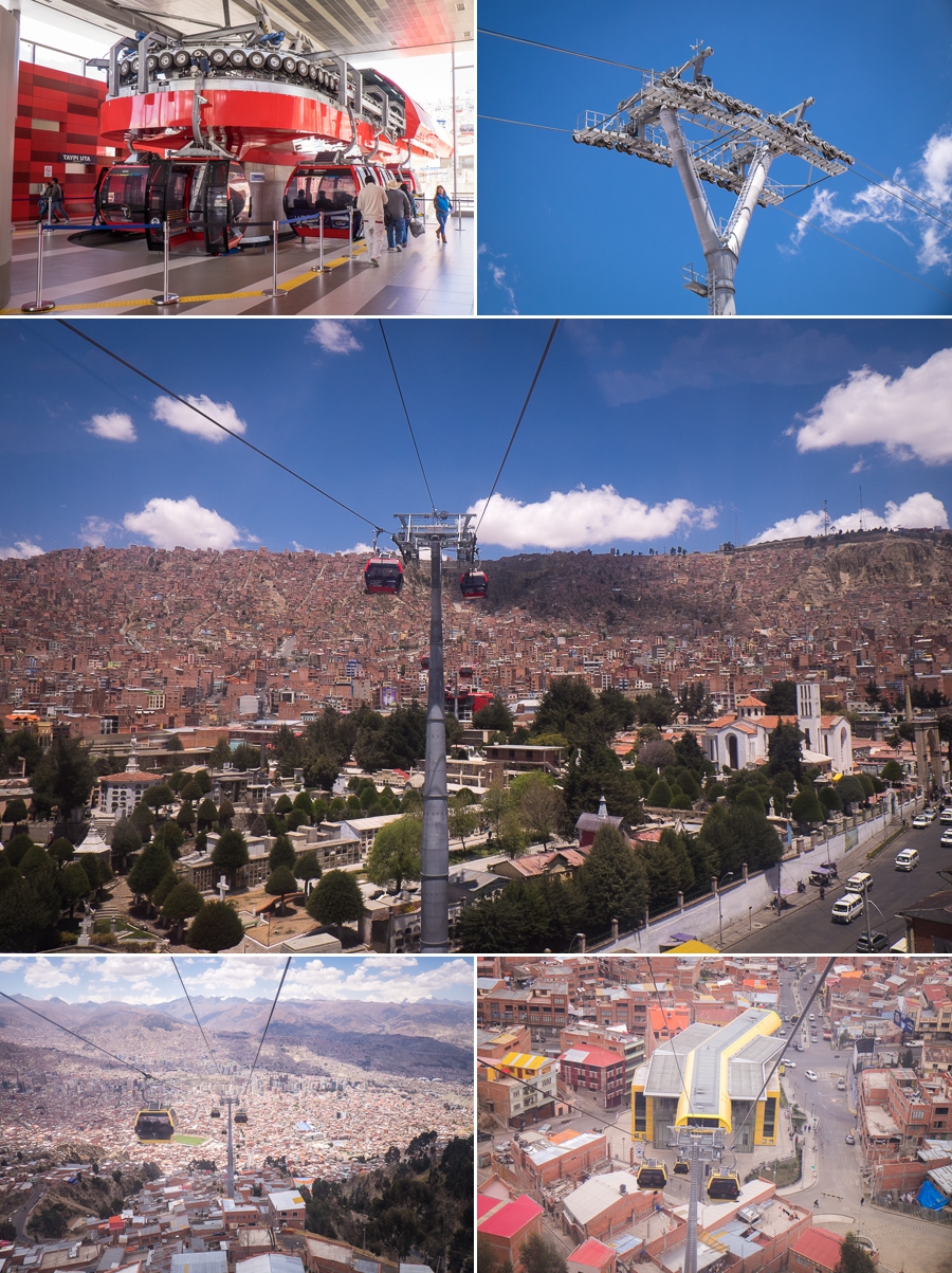 La Paz - Mi Teleferico - cable cars - Bolivia