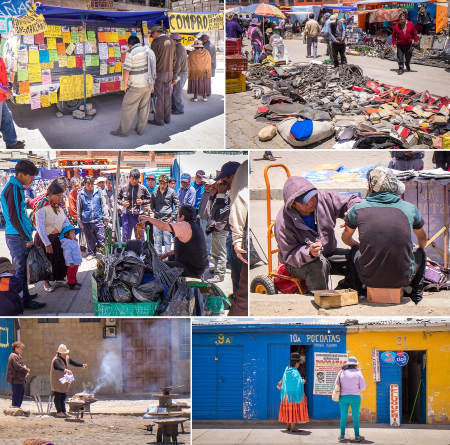 El Alto Market - La Paz - Bolivia