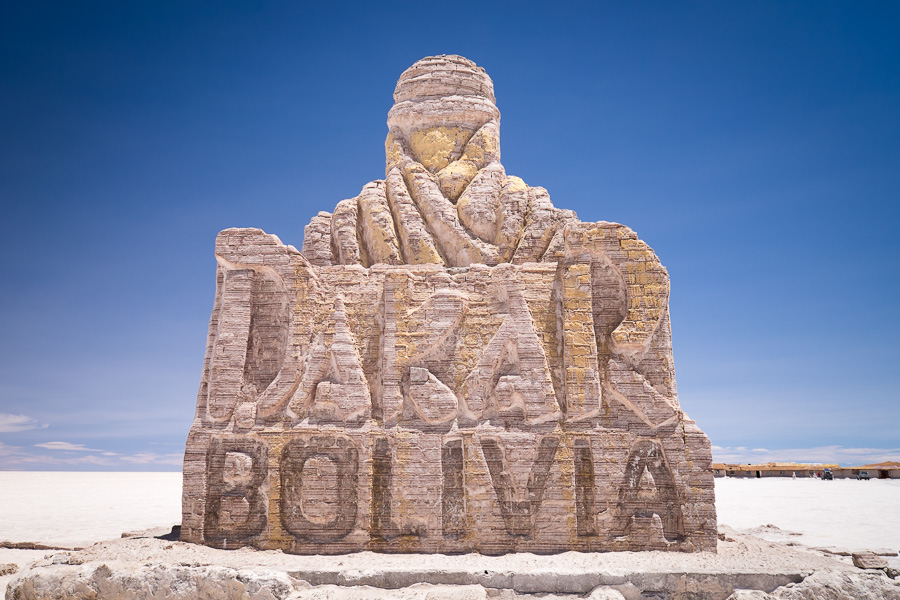 Dakar Monument - Salar de Uyuni - Bolivia
