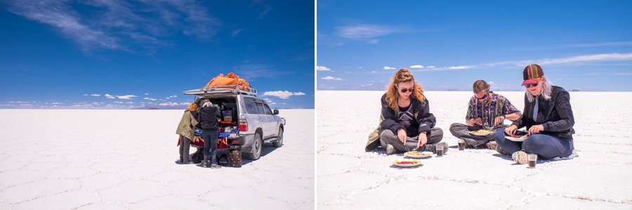 Lunch - Salar de Uyuni - Bolivia