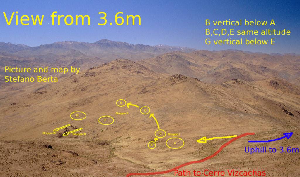 La Silla Petroglyphs Map