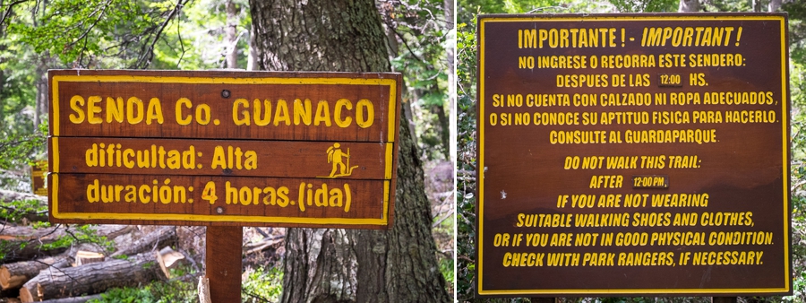 Cerro Guanaco trail - Tierra del Fuego National Park - Argentina