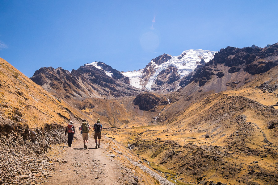 Approaching Punta Tapush - Cordillera Huayhuash