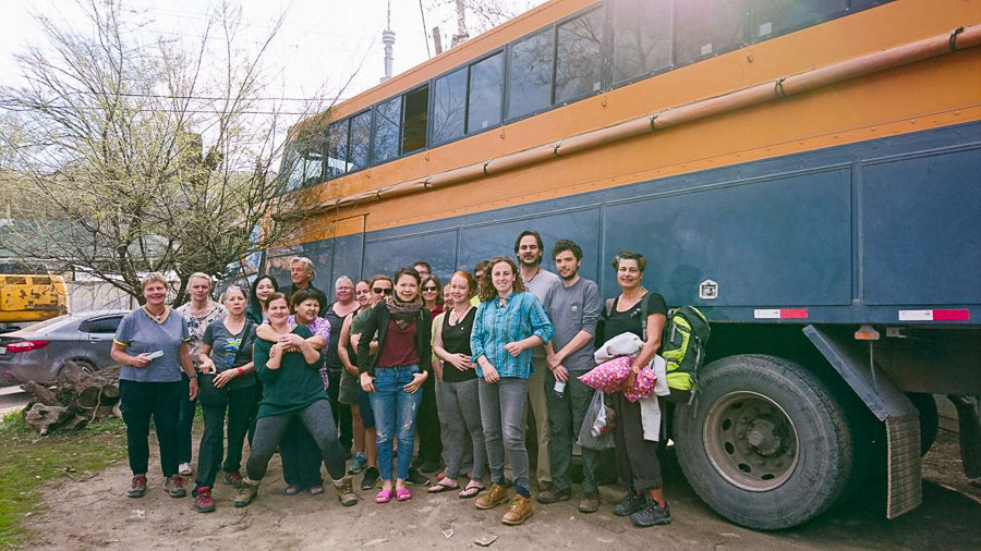 Madventures crew with our truck