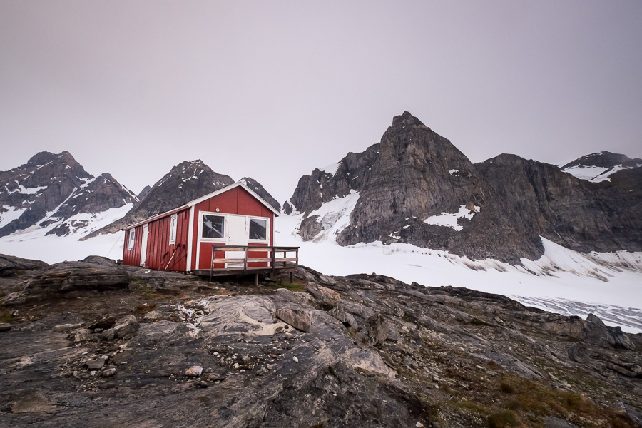 The Tasiilaq Mountain Hut and its surroundings