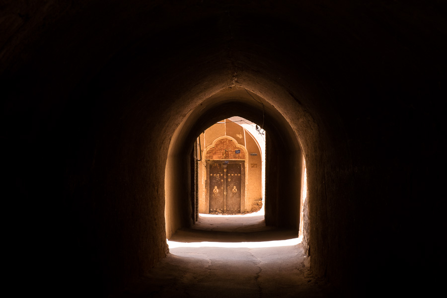 arches and shadows - Yazd old town - Iran