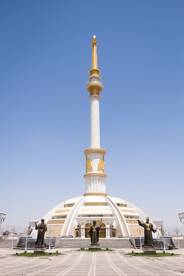 Constitution Monument - Ashgabat - Turkmenistan