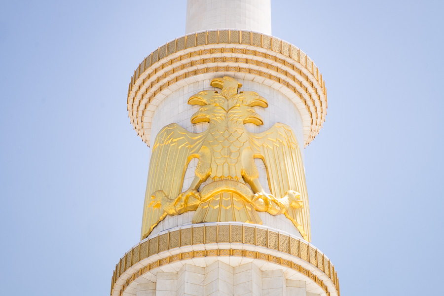 Constitution Monument - Ashgabat - Turkmenistan