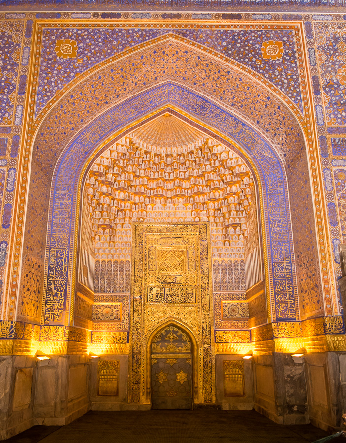Tilla-Kari Mosque - The Registan - Samarkand - Uzbekistan