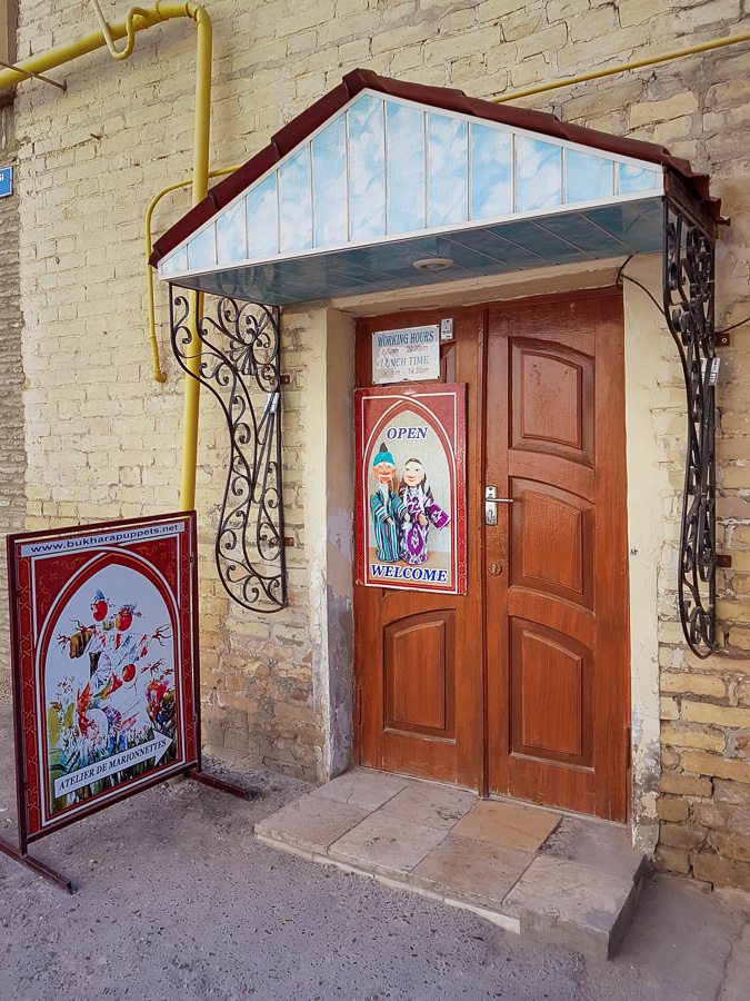 puppet workshop - Bukhara - Uzbekistan