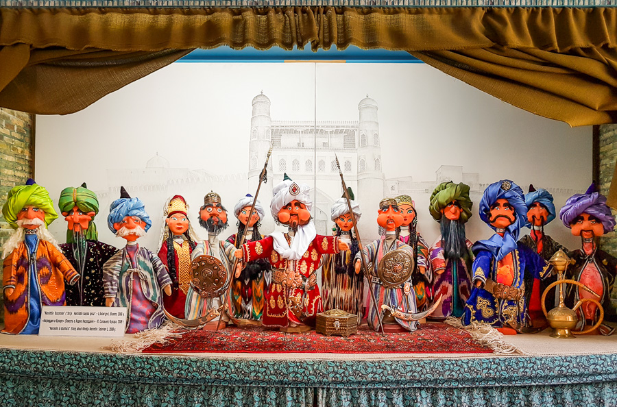 Nasredin in Bukhara - puppets - Bukhara - Uzbekistan