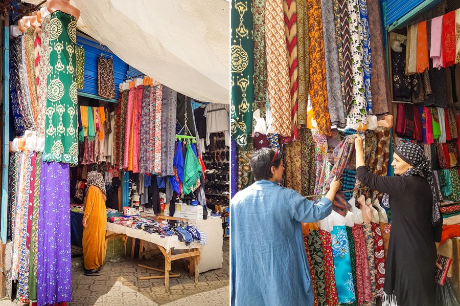 Dushanbe - Tajikistan - cloth and material