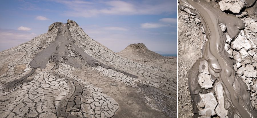 Mud volcanoes - Azerbaijan