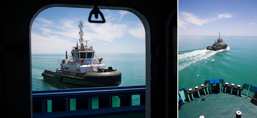 Tug boat - Turkmenistan