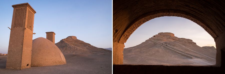 Zoroastrian Towers of Silence - Yazd - Iran