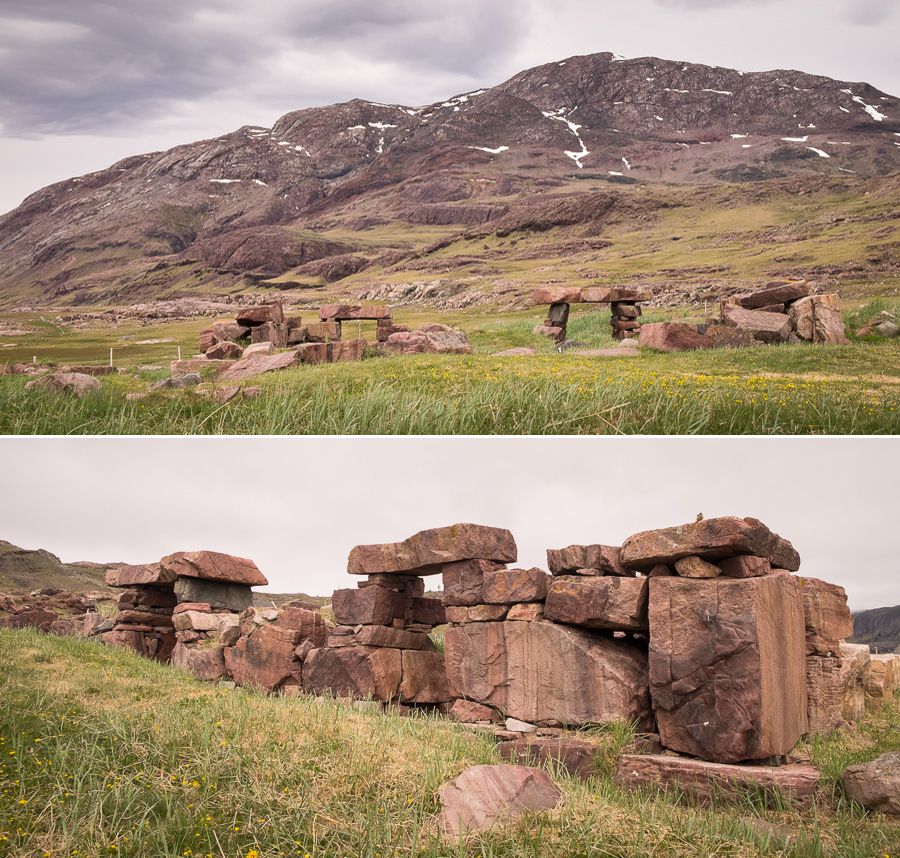 Norse ruins - Igaliku - South Greenland