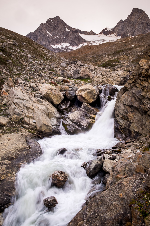 The waterfall at which we ate our lunch on Day 8