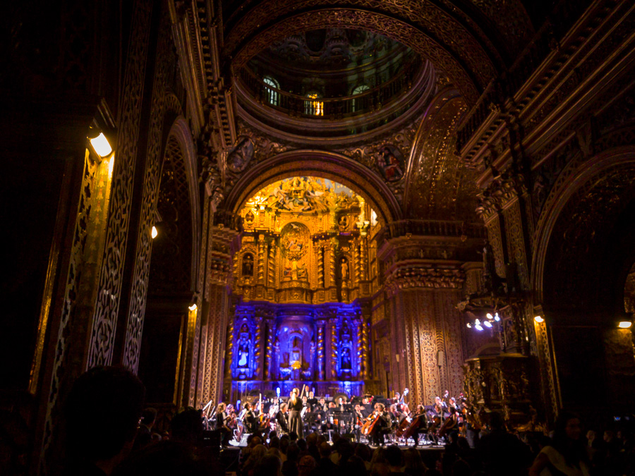 Ecuador National Symphony Orchestra - Iglesia de la Compañia - Quito