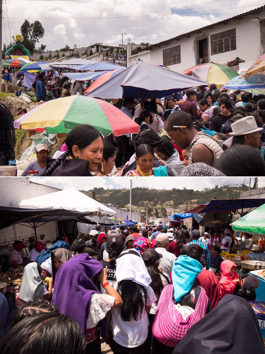 Follow the crowds - Día de los difuntos - Otavalo - Ecuador