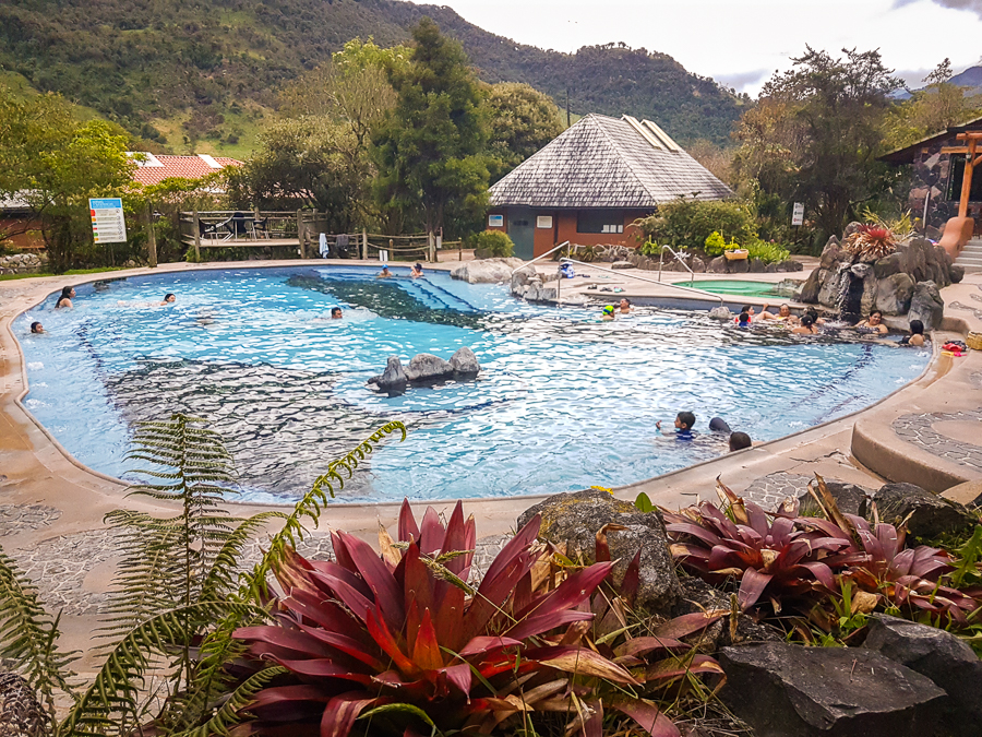 Balneario part of the Termas de Papallacta Hot Springs - Ecuador