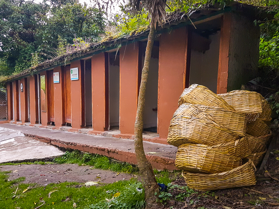 Change rooms - Balneario at the Termas de Papallacta Hot Springs - Ecuador