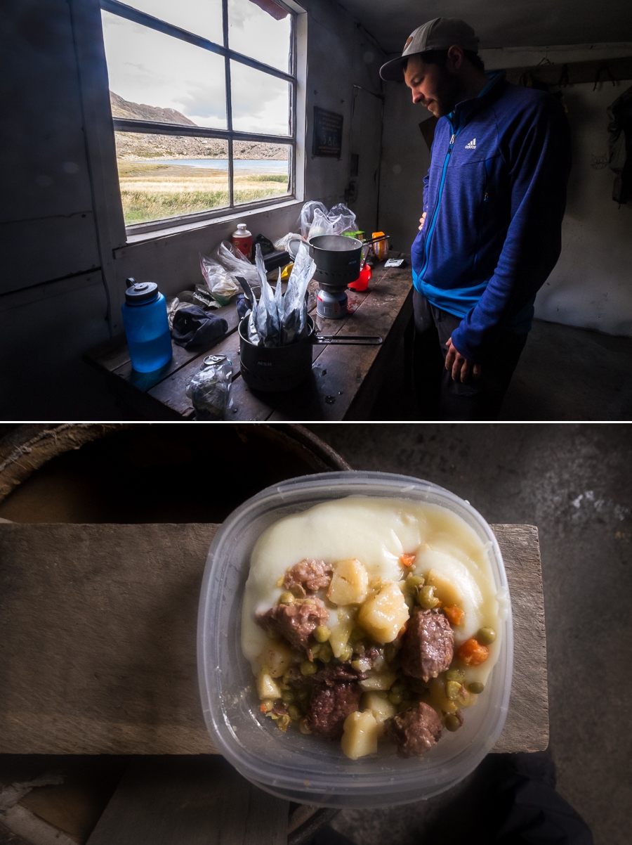 Cooking dinner - South Patagonia Icefield Expedition - Argentina