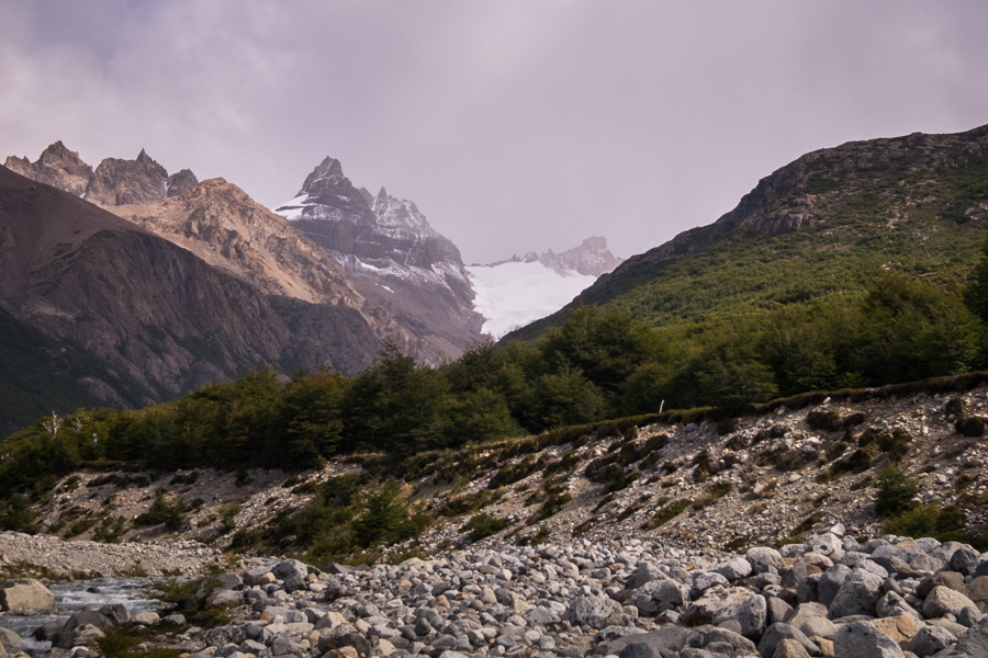 Clouds rolling in over the Laguna de los Tres - El Chaltén - Argentina