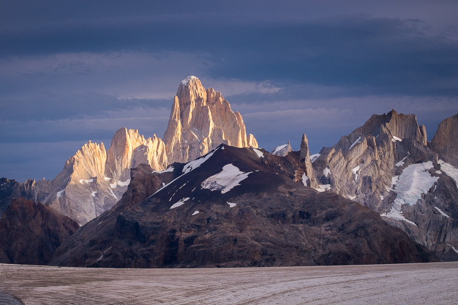 Cerro Fitzroy from the Refugio Garcia Soto - South Patagonia Icefield Expedition - Argentina