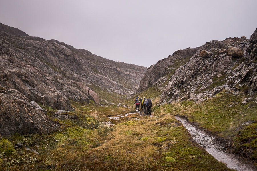 Rainy trail - South Patagonia Icefield Expedition - Argentina