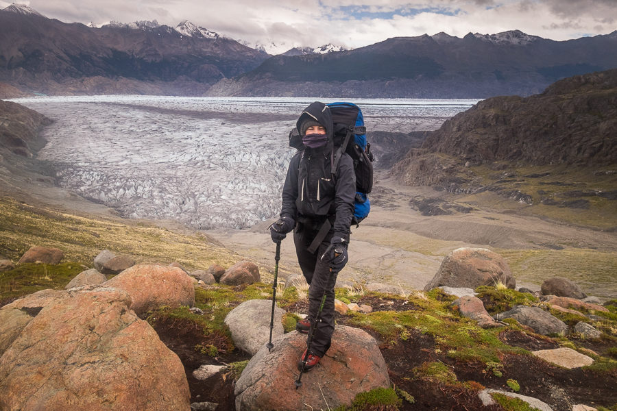 Me in all my gear - South Patagonia Icefield Expedition - Argentina