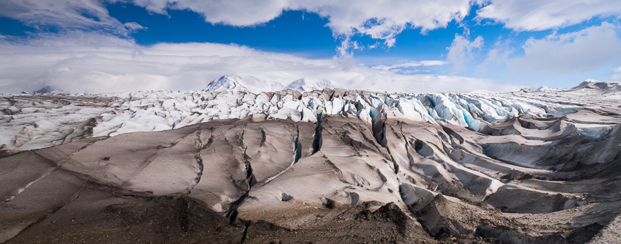 Enormous crevasses in Viedma Glacier - South Patagonia Icefield Expedition - Argentina