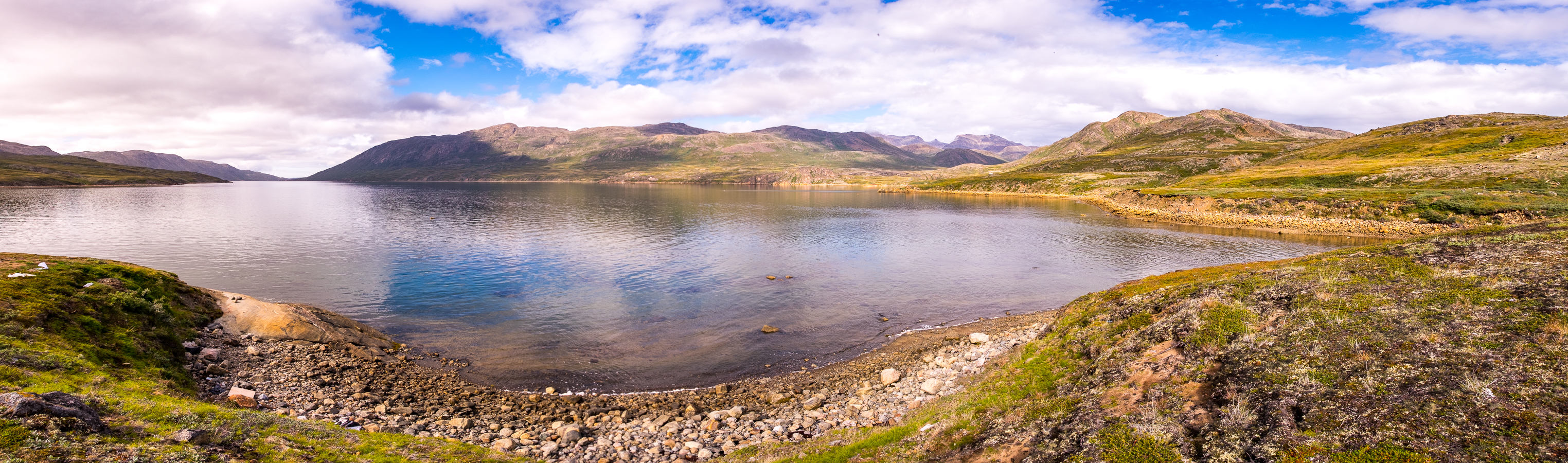 Panorama Kangerlusarsuk Tulleq Fjord - Arctic Circle Trail - West Greenland