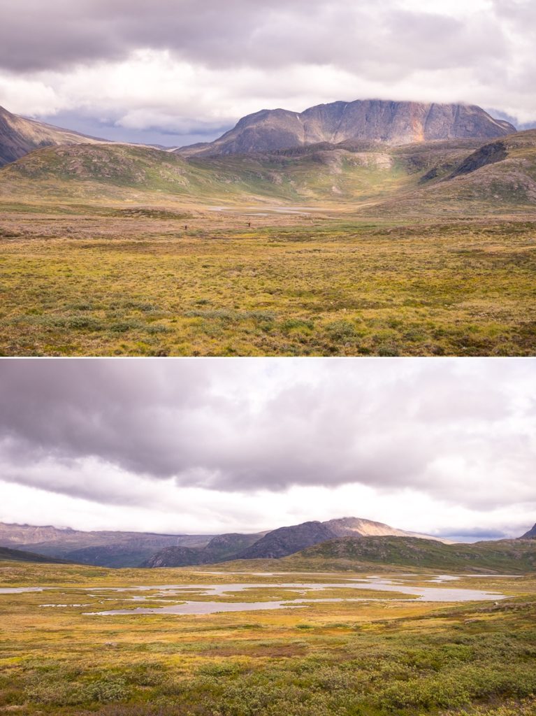 Views while hiking on Day 5 - Arctic Circle Trail - West Greenland