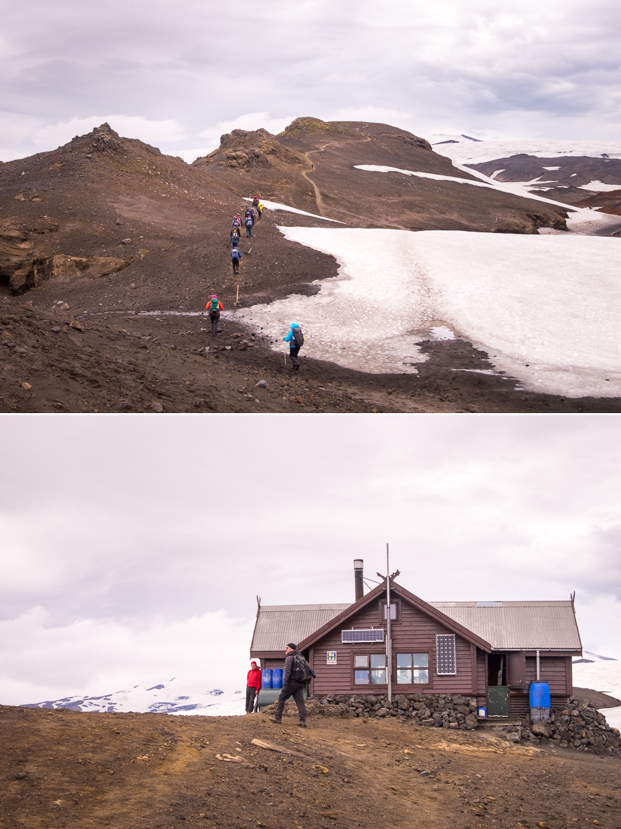Fimmvörðuskáli Hut - Laugavegur Fimmvörðuháls Trail - Icelandic Highlands
