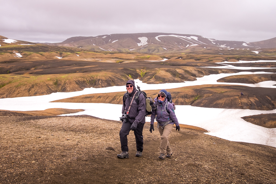 Happy hiking companions - Laugavegur Trail - Icelandic Highlands