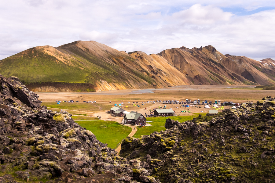 View of Landmannalaugar - Icelandic Highlands