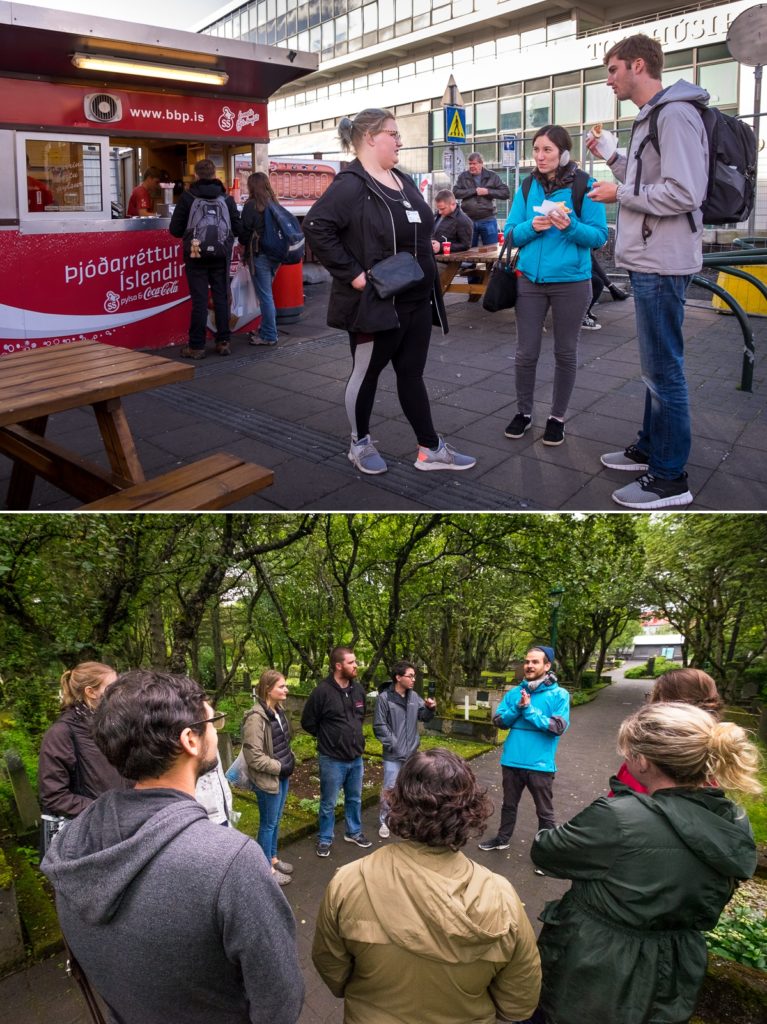 Foodie Tour (top) and Mythical Walking Tour (bottom) from Your Friend in Reykjavik