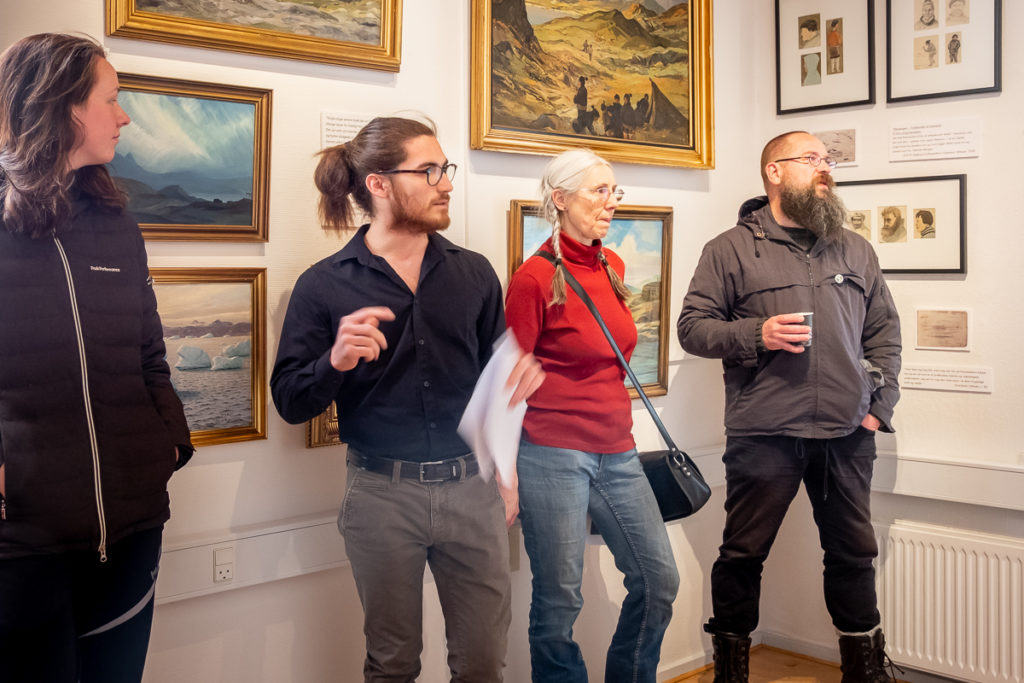 Emmanuel Pederson room at Nuuk Art Museum